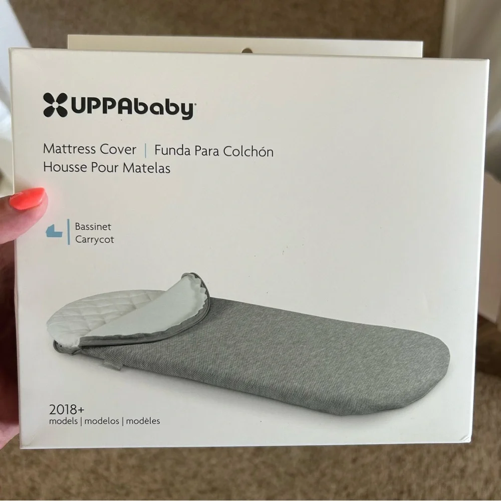 UPPAbaby Bassinet Mattress Cover - Gray Heather